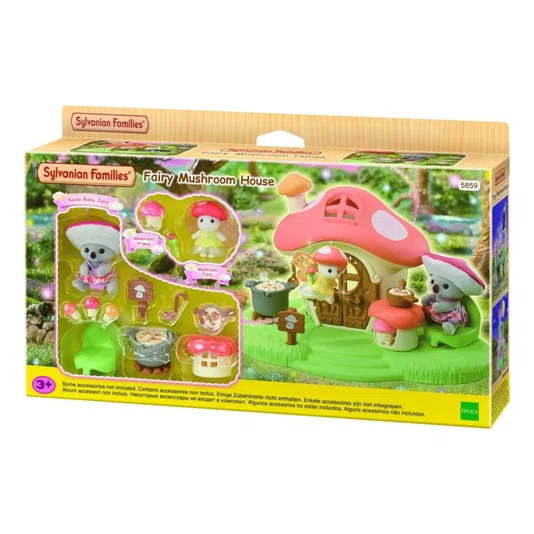 Casa de Cogumelo das Fadas Sylvanian Families Epoch 
