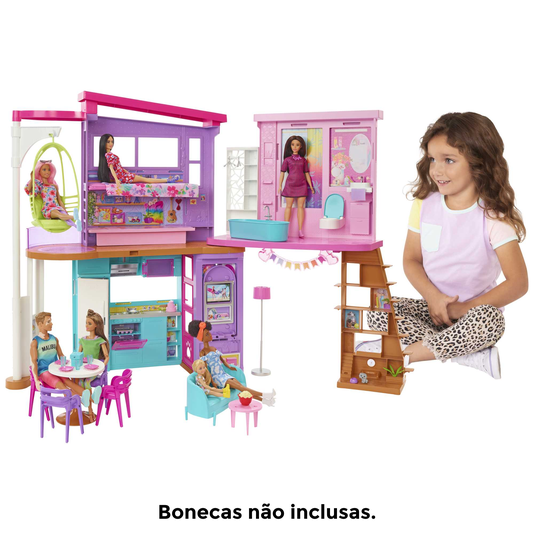 Casa de Férias da Barbie Malibu Mattel