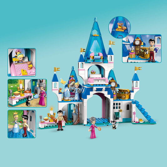Castelo da Cinderela e do Príncipe Encantado Lego Disney