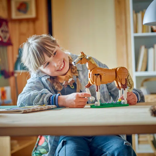 Cavalo Lindo Lego Creator 3 em 1