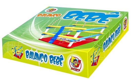 Balanço de madeira para Bebê Junges