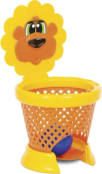 Cesta de Basquete Didática Basket Ball Baby Leão Mercotoys 