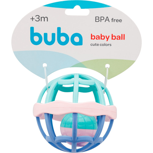 Chocalho Baby Ball Cute Colors Buba