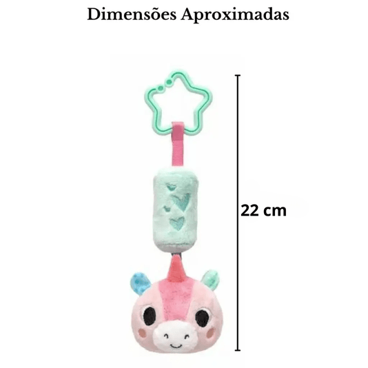 Chocalho Sininho Buba Zoo Unicórnio Buba