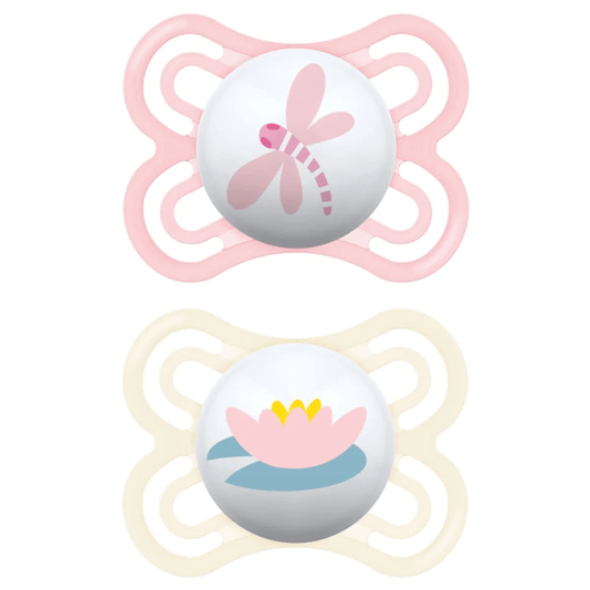 Chupeta Perfect 0-6m Embalagem Dupla Rosa MAM