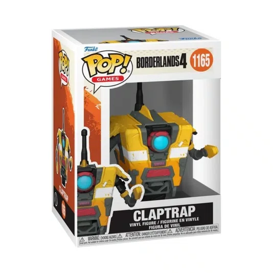Claptrap Borderlands 4 1165 Funko POP! Games Candide 