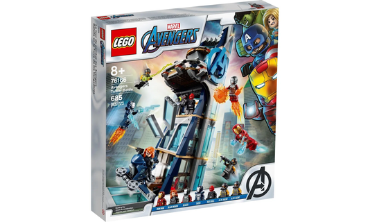 Combate na Torre dos Vingadores Lego Super Heroes Marvel 