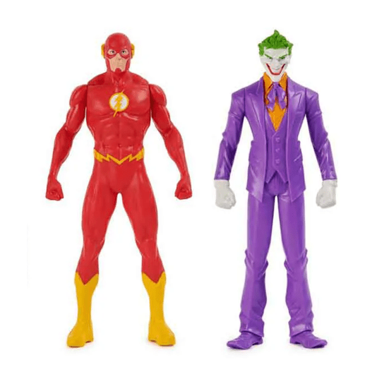 Conjunto 8 Bonecos Heróis e Vilões de 15cm Batman Sunny