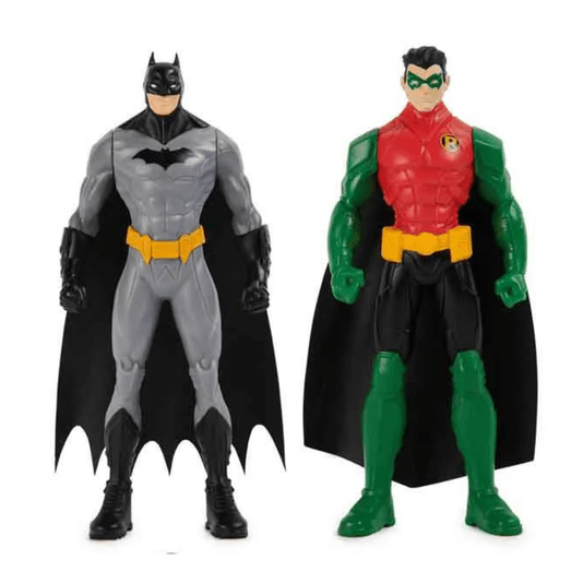 Conjunto 8 Bonecos Heróis e Vilões de 15cm Batman Sunny