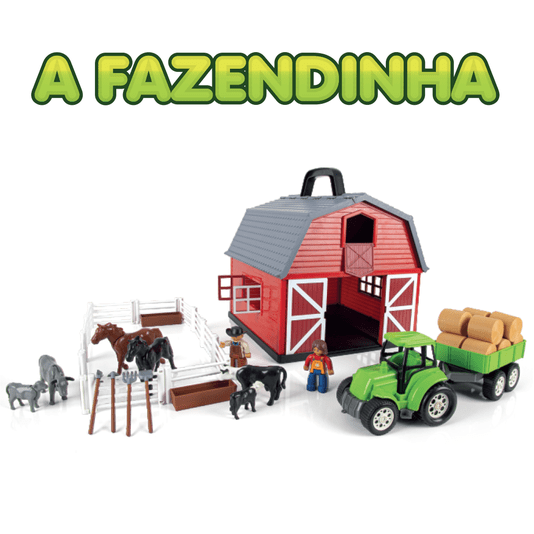 Conjunto A Fazendinha Poliplac 