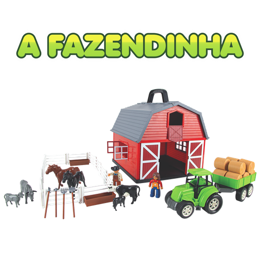 Conjunto A Fazendinha Poliplac 