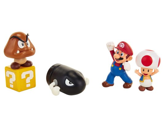 Conjunto Acorn Plains Super Mario Nintendo Candide