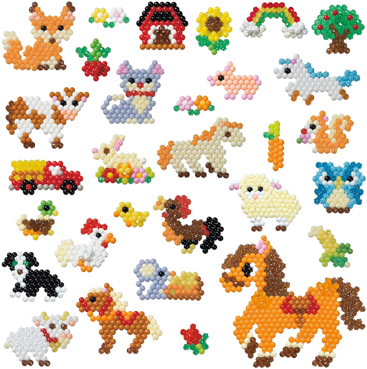 Conjunto Aquabeads Caixa Divertida Dia na Fazenda Epoch