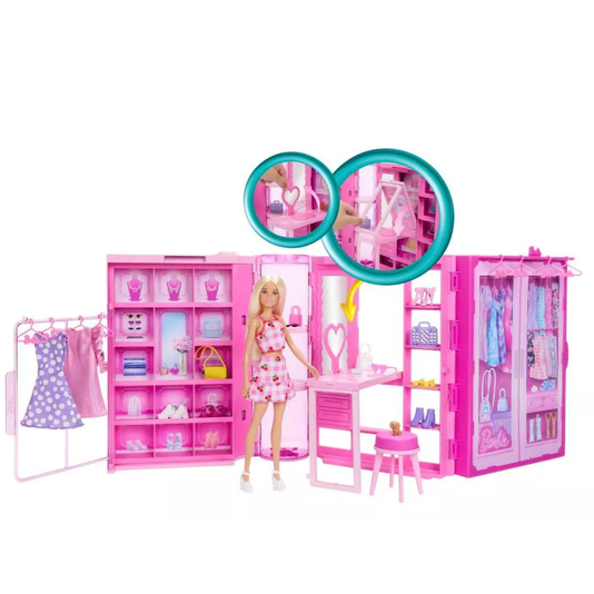 Conjunto Armário dos Sonhos Barbie Mattel