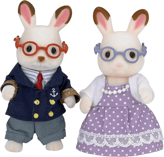 Avós Coelho Chocolate Sylvanian Families Epoch
