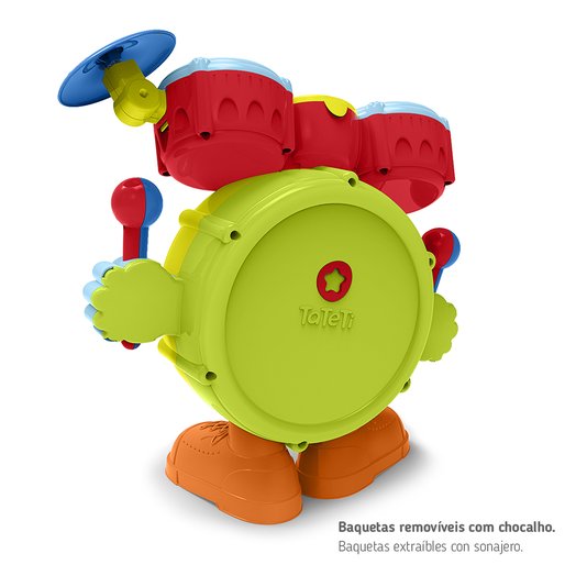 Conjunto Baby Batera TaTeTi