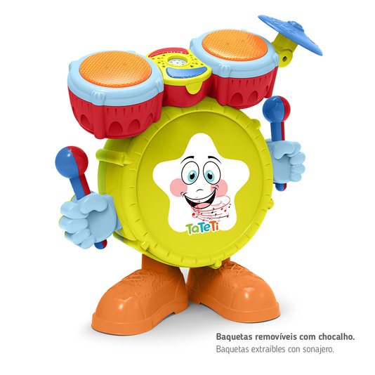 Conjunto Baby Batera TaTeTi