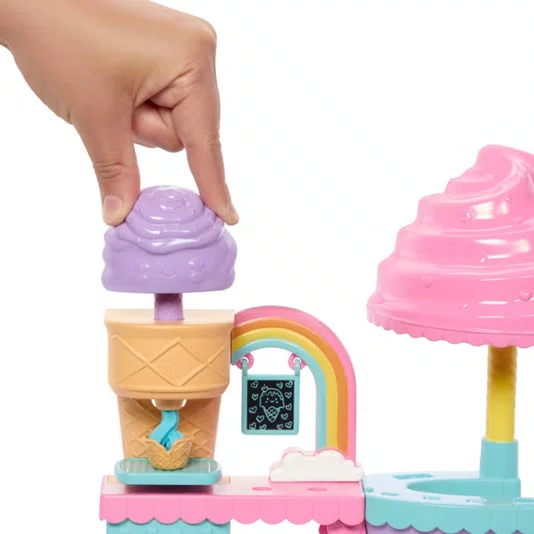 Conjunto Barbie Club Chelsea Sorveteria Mattel