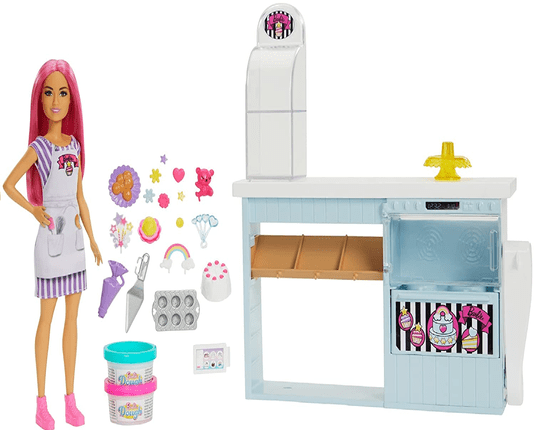 Conjunto Barbie Confeitaria Para Decorar Mattel