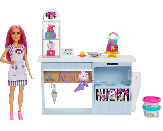 Conjunto Barbie Confeitaria Para Decorar Mattel