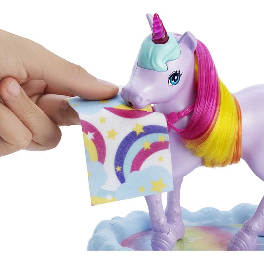 Conjunto Barbie Dreamtopia Unicórnio Arco-Íris Mattel