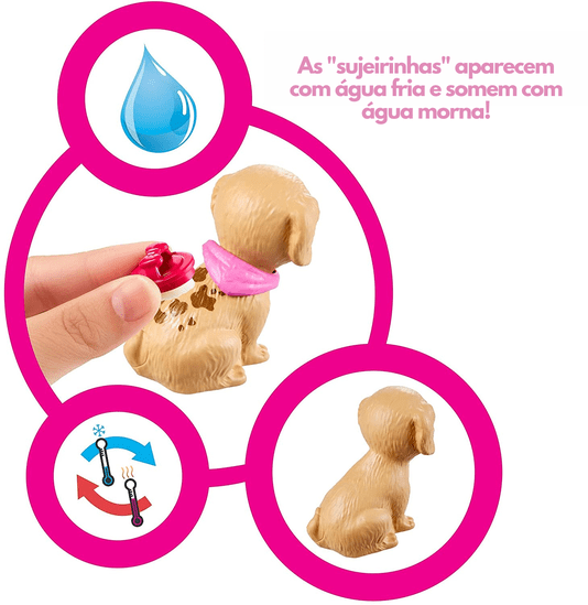 Conjunto Barbie Pet Shop Mattel