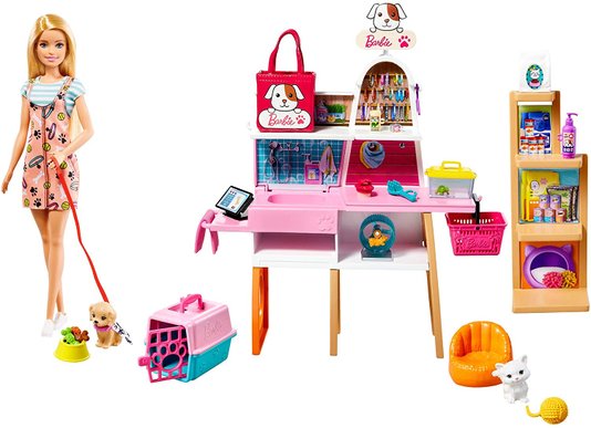 Conjunto Barbie Pet Shop Mattel