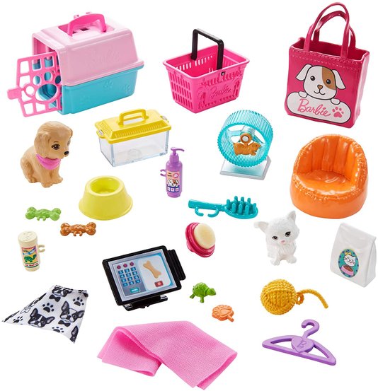 Conjunto Barbie Pet Shop Mattel