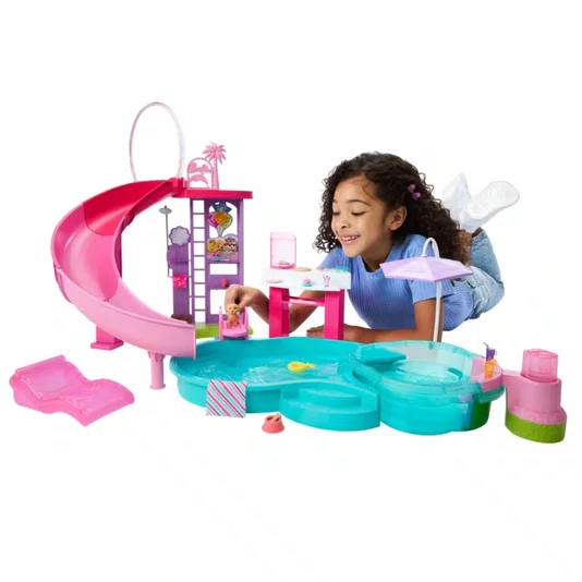 Conjunto Barbie Piscina Dos Sonhos Mattel