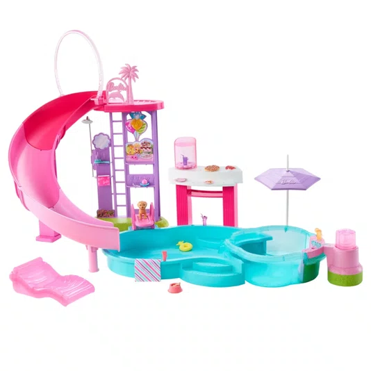 Conjunto Barbie Piscina Dos Sonhos Mattel