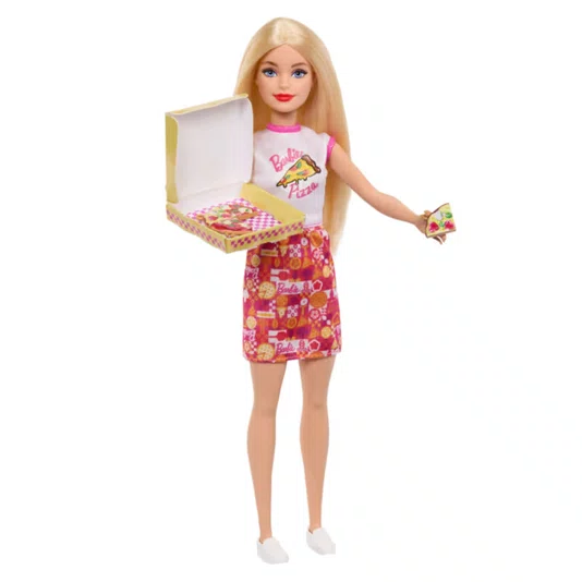 Conjunto Barbie Pizzaria Mattel 