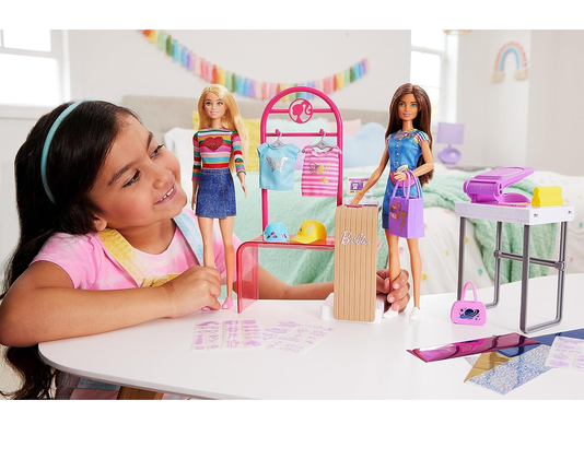 Conjunto Barbie Profissões Designer de Moda Mattel