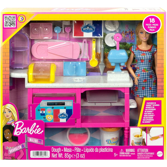 Conjunto Boneca Barbie Brooklyn Confeitaria Mattel