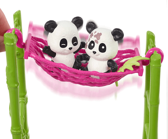 Conjunto Boneca Barbie Cuidados e Resgate do Panda 