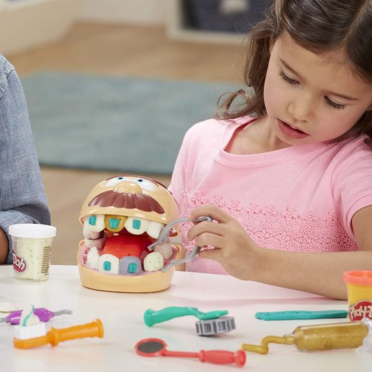 Conjunto Brincando de Dentista Play-Doh Hasbro