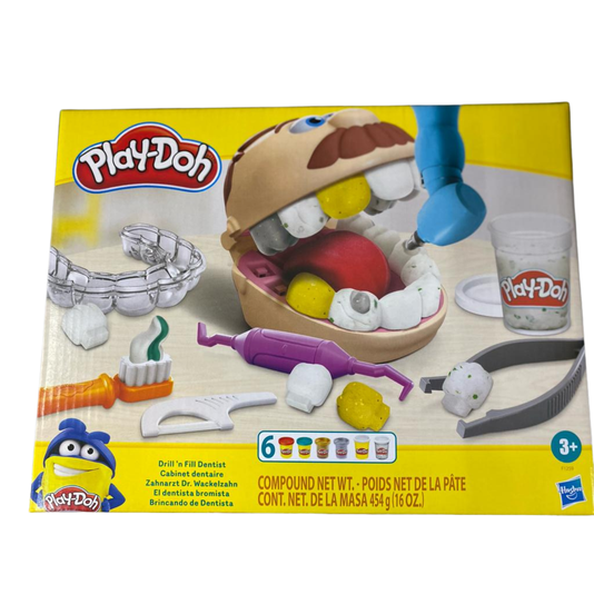 Conjunto Brincando de Dentista Play-Doh Hasbro