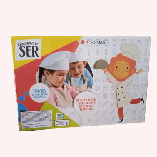 Conjunto Brincando de Ser Kit Cozinha Animada com Acessórios Multikids