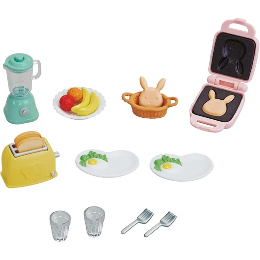 Conjunto Café da Manhã Sylvanian Families Epoch