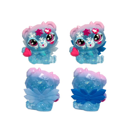 Conjunto  com 2 Mini Bonecos Magic Mixies Minis Candide