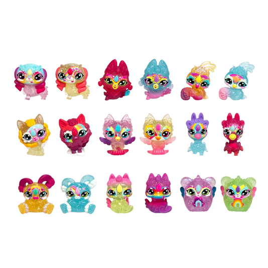 Conjunto  com 2 Mini Bonecos Magic Mixies Minis Candide