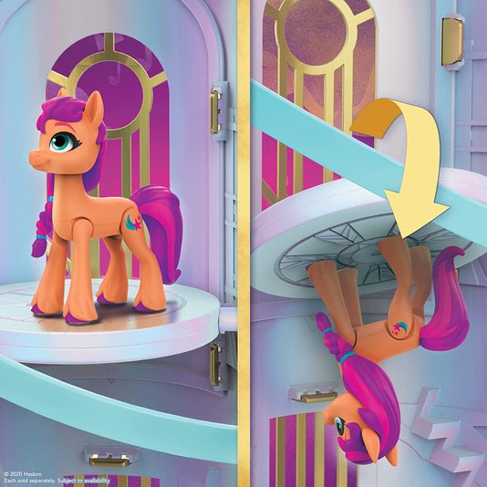 Conjunto Corrida Celeste Real My Little Pony Hasbro