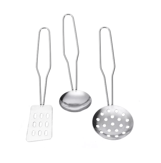 Conjunto Cozinha Inox Panela Braskit