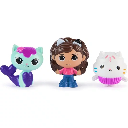 Conjunto de 3 Mini Playsets Gabby's Dollhouse Sunny