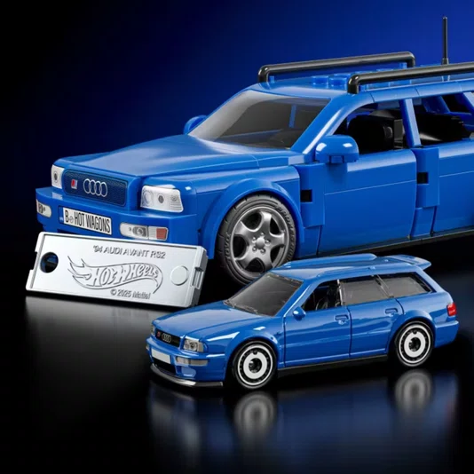 Conjunto de Construção Hot Wheels '94 Audi Avant RS2 Mattel