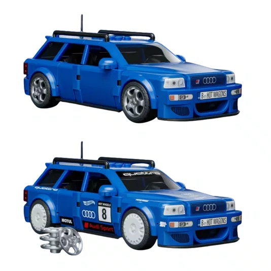 Conjunto de Construção Hot Wheels '94 Audi Avant RS2 Mattel