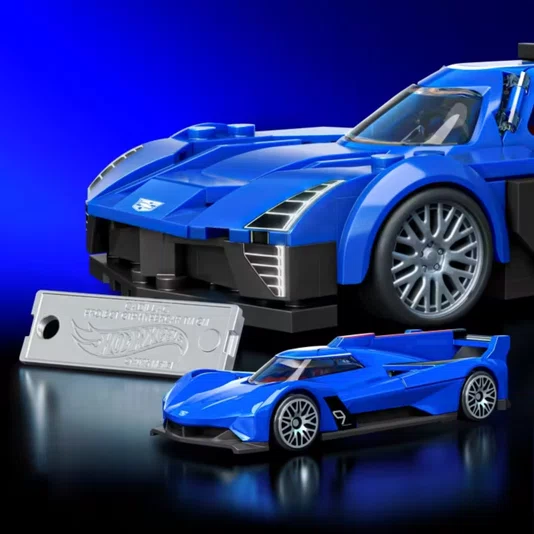 Conjunto de Construção Hot Wheels Cadillac Project GTP Hypercar Mattel