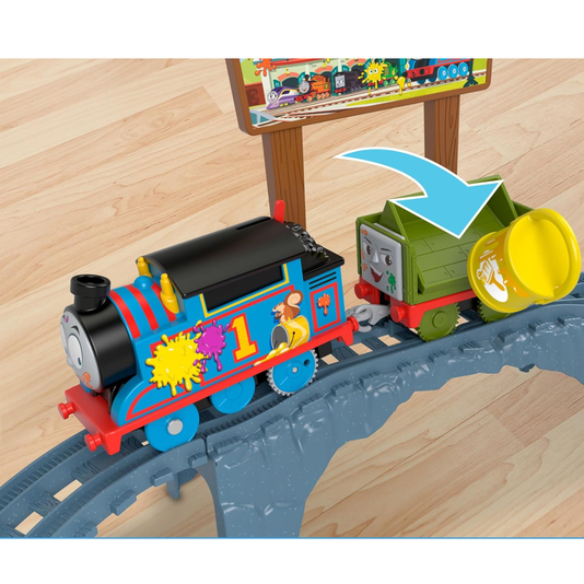 Conjunto de Entrega de Tintas Thomas e Seus Amigos Fisher Price Mattel