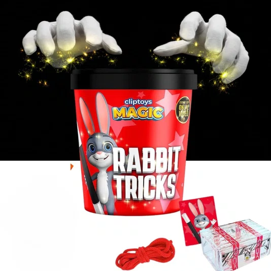Conjunto de Mágica Coelho Mágico Fun 