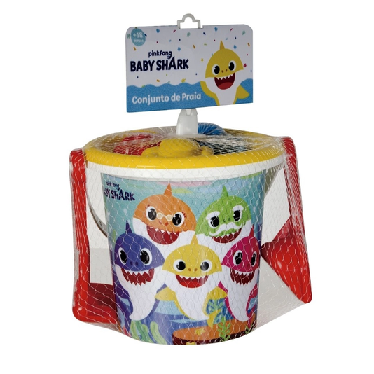 Conjunto de Praia Baby Shark Rosita