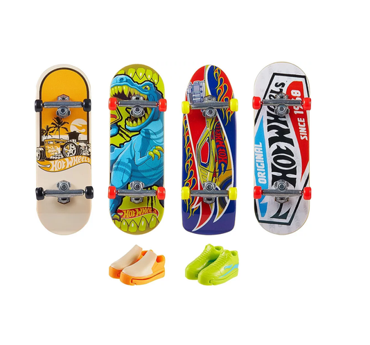 Conjunto de Skate de Dedo Hot Wheels Mattel